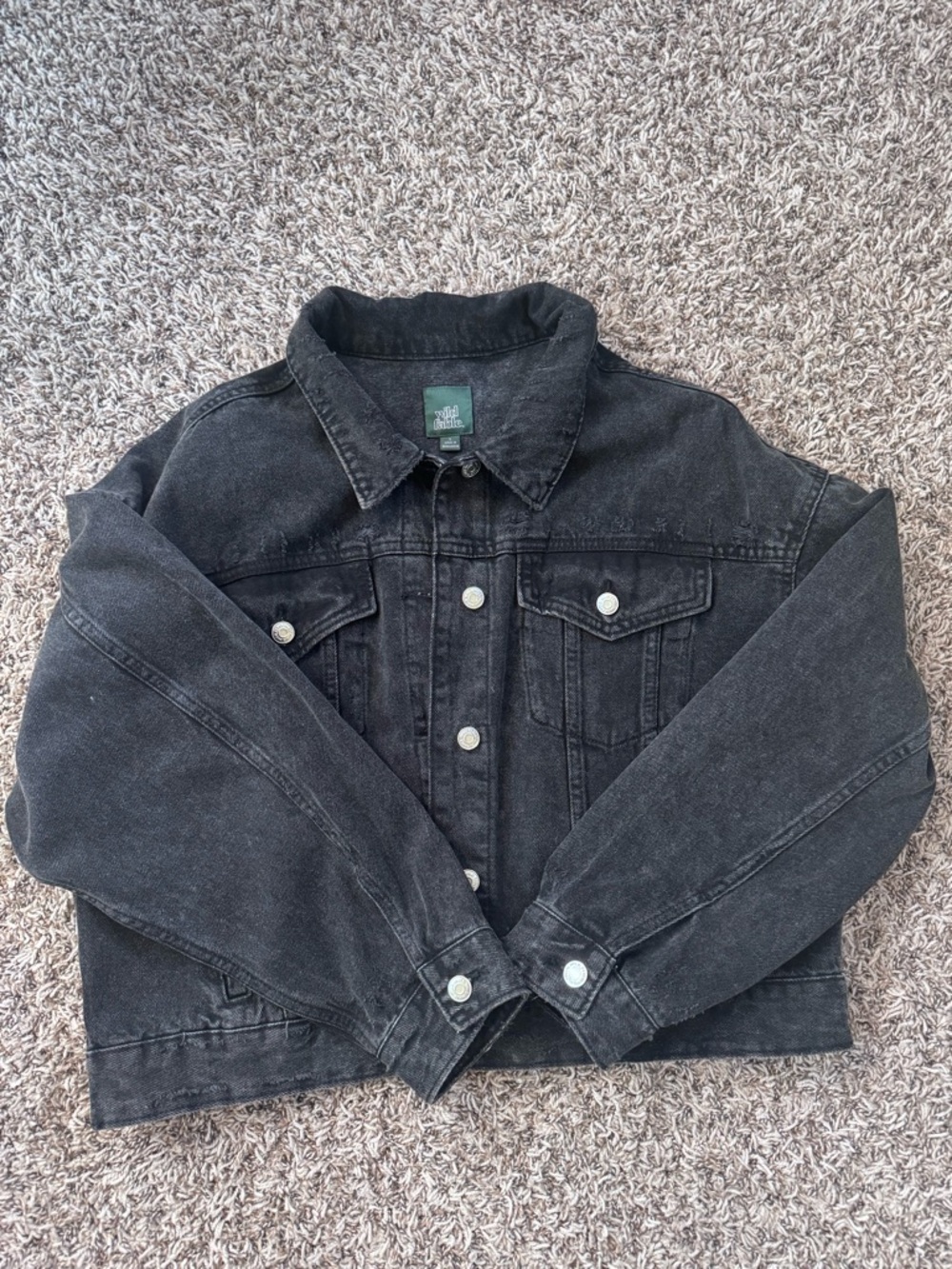 WILD FABLE BLACK DENIM JACKET